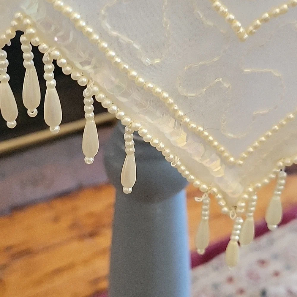 Vintage 1980's Beaded Dress - Picture 7 of 11